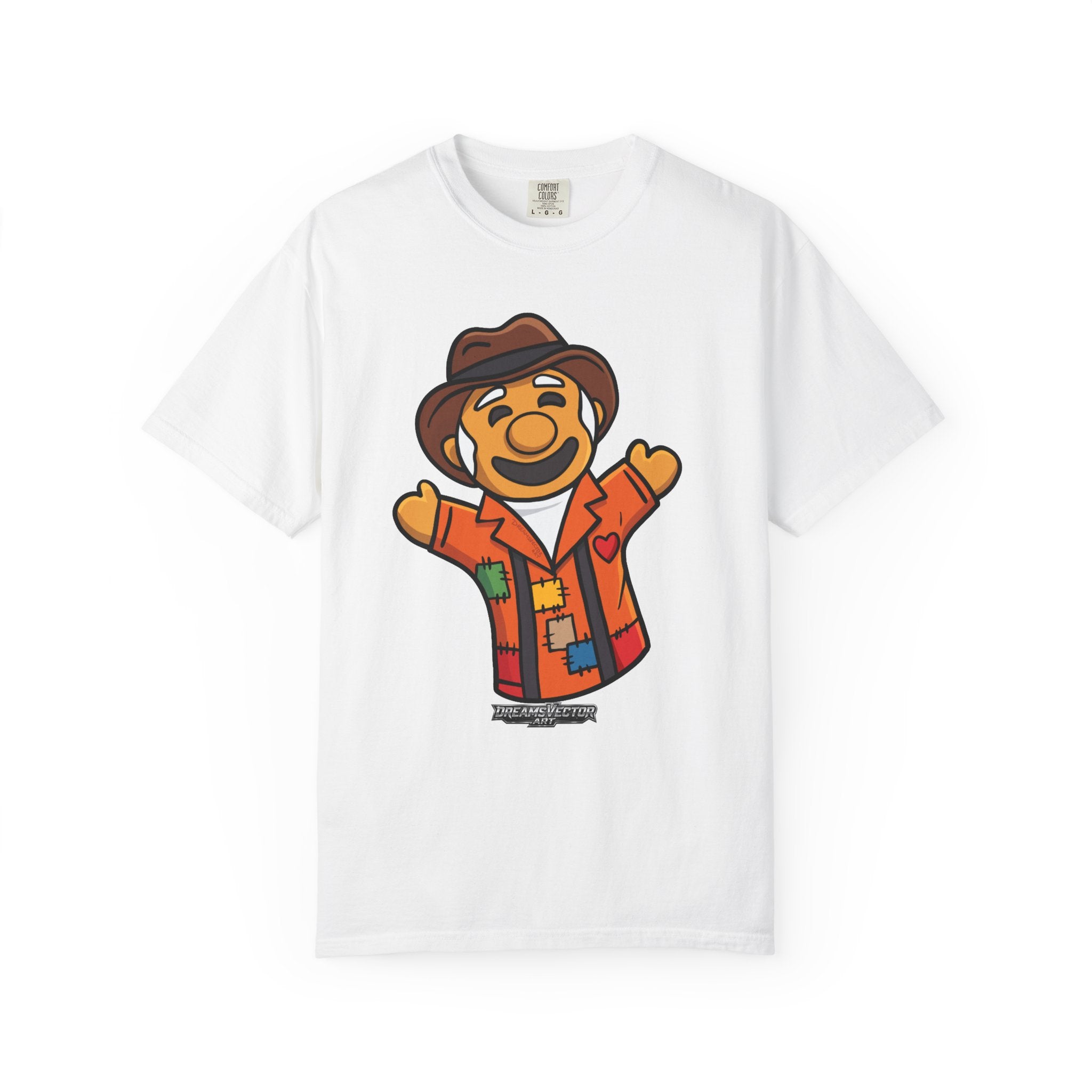 Smiling Patchwork Bear T-Shirt