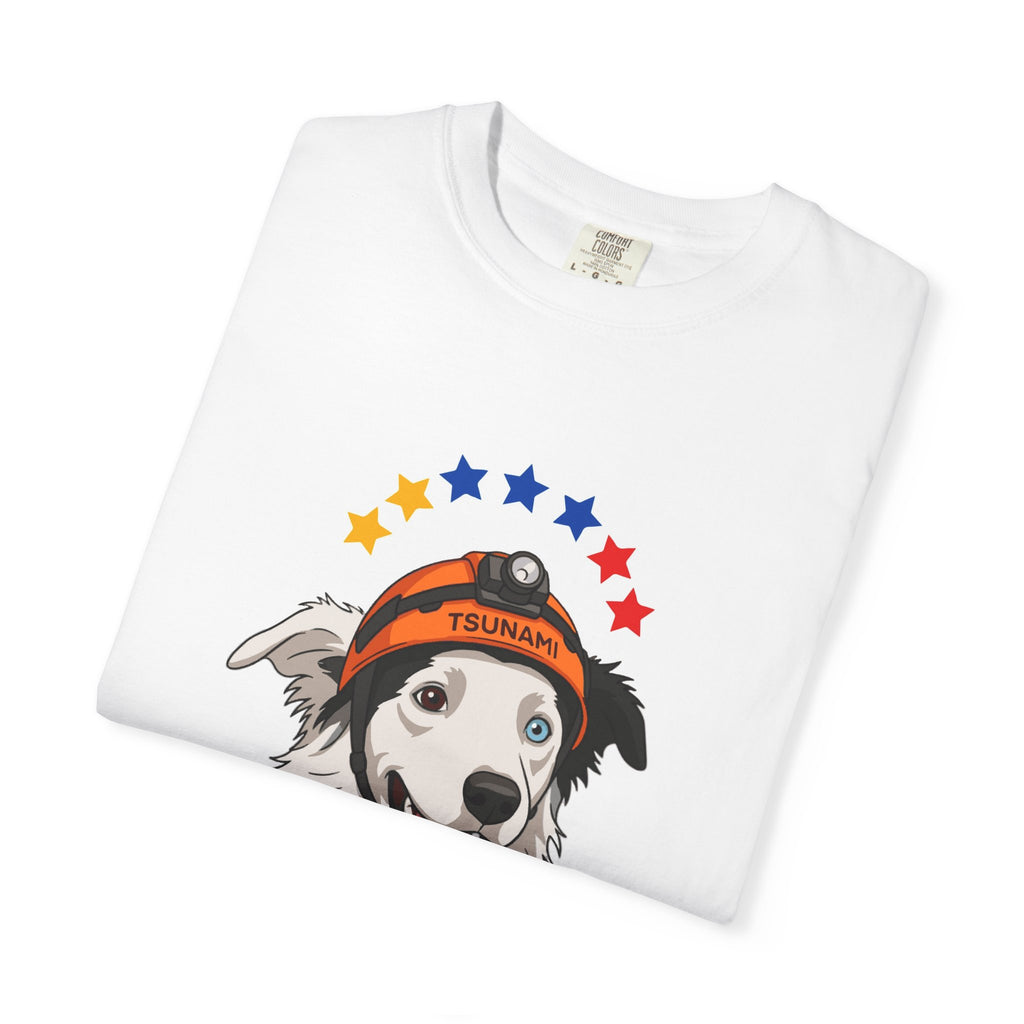 Tsunami el perro rescatista