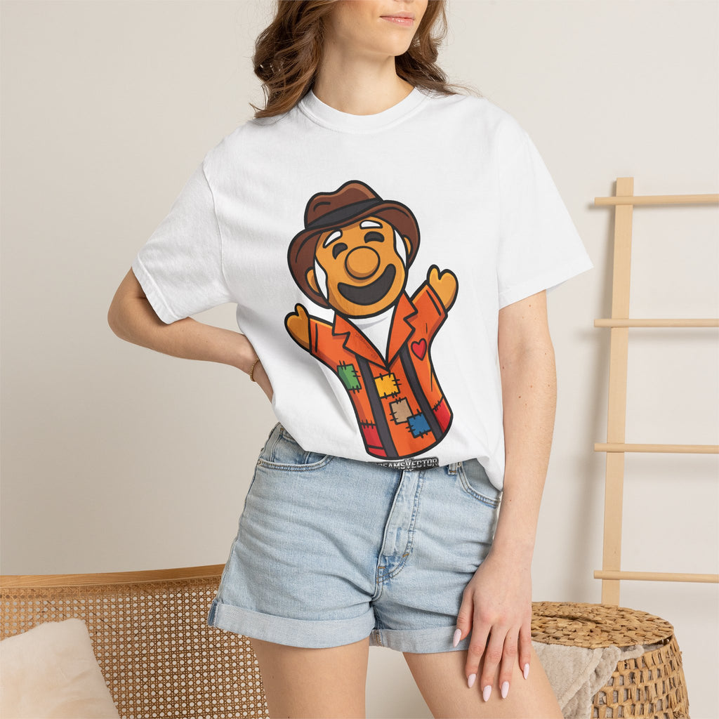 Smiling Patchwork Bear T-Shirt